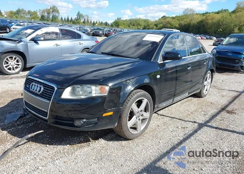 2006 Audi A4 2.0T z USA, uszkodzony, nr VIN WAUDF78E66A240680